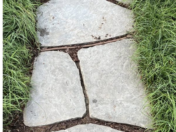 Clean flagstone pavers after pressure washing Raleigh NC