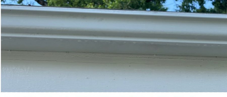 Dirty gutters before cleaning Raleigh NC