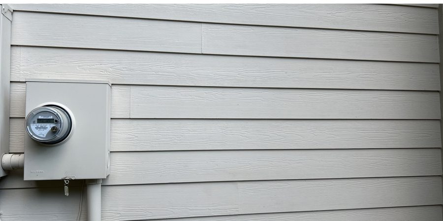 Clean house siding after professional soft wash service by Pressure Boys NC Raleigh